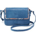 yz z{ fB[X V_[obO obO Small Autry Leather Crossbody Bag COBALT