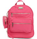 【送料無料】 マッデンガール レディース バックパック・リュックサック バッグ Mini Dome Backpack FUCHSIA