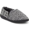 【送料無料】 ボーン メンズ サンダル シューズ Knit Slipper with Faux Shearling Lining BLACK