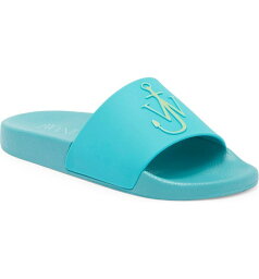 【送料無料】 J.W.アンダーソン レディース サンダル シューズ Logo Slide Sandal LOGO LIGHT GREEN