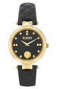 yz FTX FT[` fB[X rv ANZT[ Convent Garden Leather Strap Watch 32mm BLACK/ GOLD