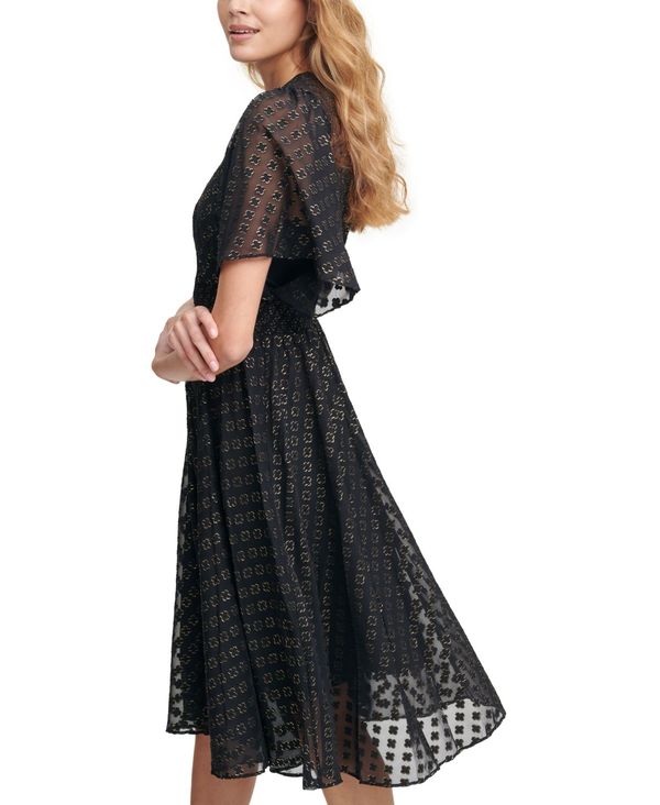 楽天1位 カルバンクライン レディース ワンピース トップス Clip Dot Chiffon A Line Dress Black Gold 保存版 10tv Md 楽天1位 カルバンクライン レディース ワンピース トップス Clip Dot Chiffon A Line Dress Black Gold 保存版 10tv Md