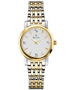 uo fB[X rv ANZT[ Women's Diamond Accent Two-Tone Stainless Steel Bracelet Watch 30mm 98P115 No Color