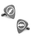 JtNX Y JtX{^ ANZT[ Guitar Pick Cufflinks Black