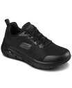 スケッチャーズ レディース スニーカー シューズ Women's Work - Arch Fit Slip Resistant Work Sneakers from Finish Line Black