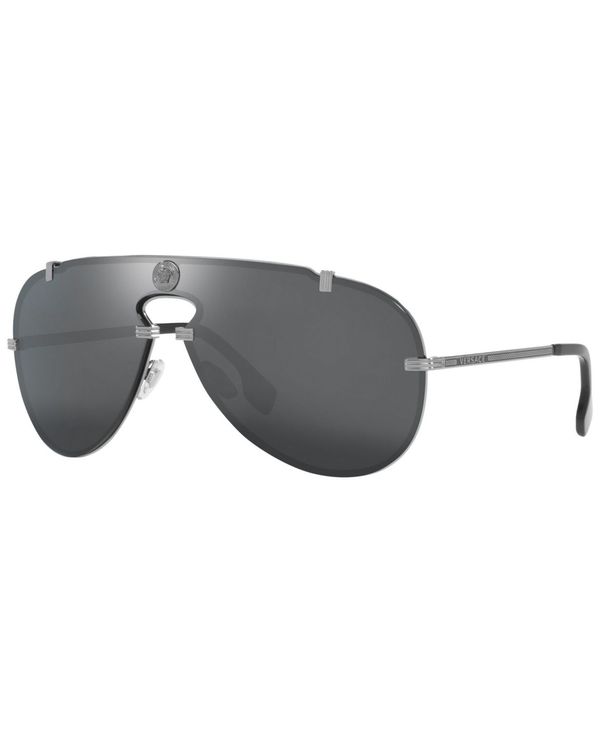 ヴェルサーチ ヴェルサーチ メンズ サングラス・アイウェア アクセサリー Men's Sunglasses VE2243 0 Gunmetal