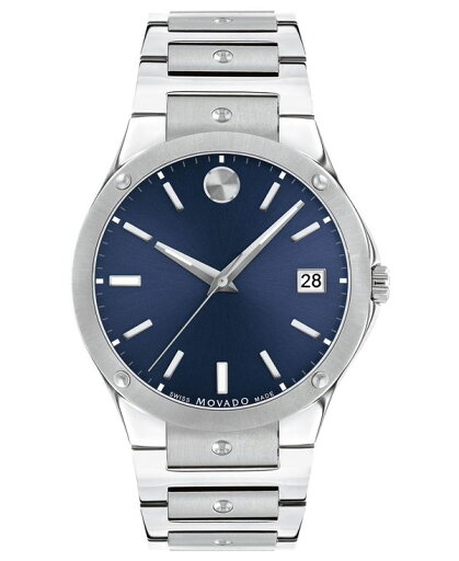 モバド メンズ 腕時計 アクセサリー Men's Swiss Sports Edition Stainless Steel Bracelet Watch 41mm Silver モバド メンズ 腕時計 アクセサリー Men's Swiss Sports Edition Stainless Steel Bracelet Watch 41mm Silver