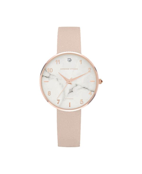 ɥꥢ̥åǥ ǥ ӻ ꡼ Women's Blush Leather Strap Watch 34mm...