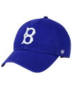 47ブランド レディース 帽子 アクセサリー Brooklyn Dodgers Core Clean Up Cap RoyalBlue