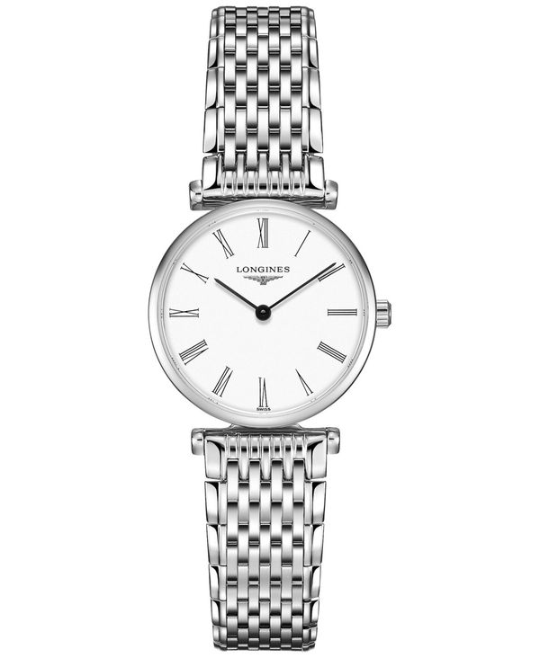 ロンジン ロンジン レディース 腕時計 アクセサリー Women's Swiss La Grande Classique de Longines Stainless Steel Bracelet Watch 24mm No Color