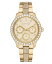 ǡ륢ɥ ǥ ӻ ꡼ Women's Classic Gold Tone Crystal Bezel Stainless Steel Strap Analog Watch 40mm Gold