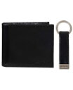 JoNC Y z ANZT[ Men's RFID Passcase Wallet & Key Fob Set Black