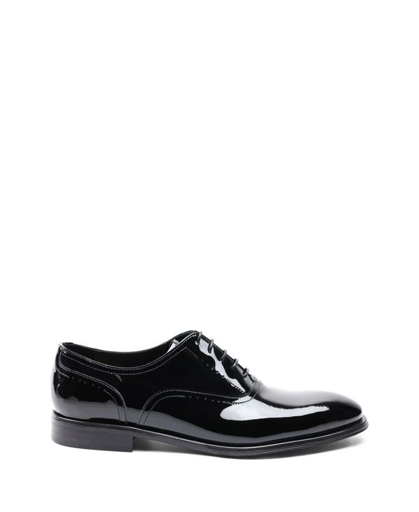 ブルーノマグリ メンズ シューズ オックスフォード Bruno Magli Men's Arno Sera Patent Oxford Shoes Black Patent ブラック 2