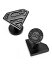 ե󥯥  եܥ ꡼ Satin Superman Shield Cufflinks Black