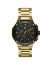 GuCGeB[ Y rv ANZT[ Men's Raptor Gold-Tone Bracelet Watch 46mm Gold-Tone