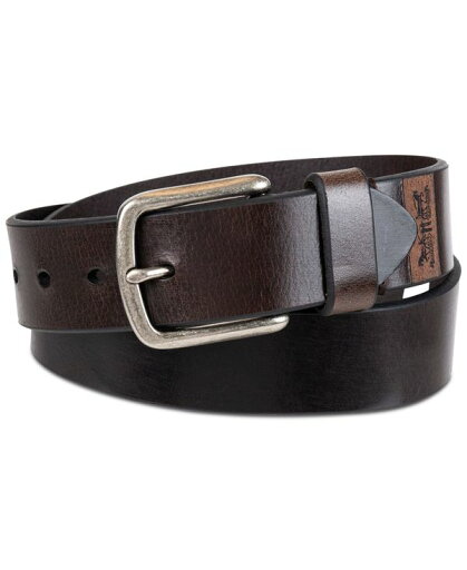 リーバイス メンズ ベルト アクセサリー Men's Leather Belt Brown リーバイス メンズ ベルト アクセサリー Men's Leather Belt Brown