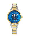 XgD[O fB[X rv ANZT[ Alexander Watch AD204B-03 Ladies Quartz Moonphase Date Watch with Yellow Gold Tone Stainless Steel Case on Yellow Gold Tone Stainless Steel Bracelet Two-tone