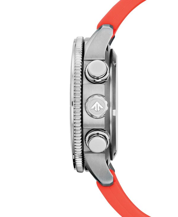 シチズン メンズ 腕時計 アクセサリー Eco-Drive Men's Promaster Sailhawk Analog-Digital Orange Polyurethane Strap Watch 44mm Orange