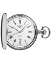 ティソット メンズ 腕時計 アクセサリー Unisex Swiss Savonnette Stainless Steel Pocket Watch 49mm T83655313 No Color