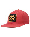 フォックス メンズ 帽子 アクセサリー Men's Red Calibrated Snapback Hat Red