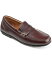 トーマスアンドバイン メンズ スリッポン・ローファー シューズ Men's Woodrow Driving Loafers Wine