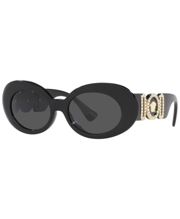 ヴェルサーチ ヴェルサーチ レディース サングラス・アイウェア アクセサリー Women's Sunglasses, VE4426BU 54 Black