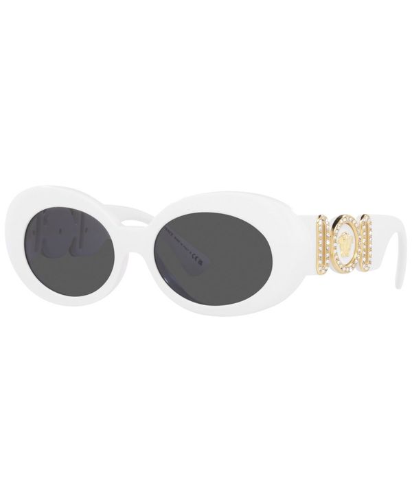 ヴェルサーチ ヴェルサーチ レディース サングラス・アイウェア アクセサリー Women's Sunglasses, VE4426BU 54 White