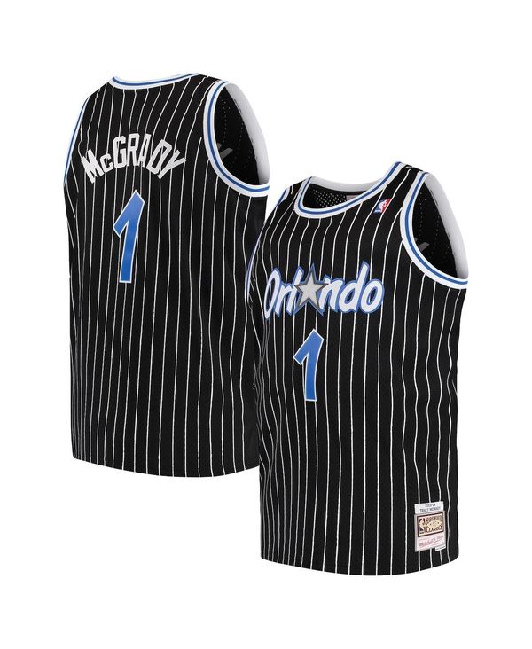 ミッチェル ネス メンズ シャツ トップス Men 039 s Tracy McGrady Black Orlando Magic Big and Tall Hardwood Classics Swingman Jersey Black