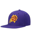 ミッチェル ネス メンズ 帽子 アクセサリー Men 039 s Purple Phoenix Suns Ground 2.0 Snapback Hat Purple