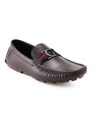 ゲス メンズ サンダル シューズ Men's Askers Pod Driver with G Ornament Slip On Slippers Dark Brown(4)