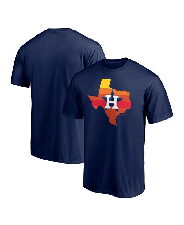 ファナティクス メンズ Tシャツ トップス Men's Navy Houston Astros Hometown Texas Sunrise T-shirt Navy