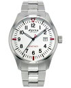 As Y rv ANZT[ Men's Swiss Startimer Pilot Stainless Steel Bracelet Watch 42mm Stainless Steel