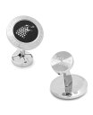 JtNX Y JtX{^ ANZT[ Stark Filigree Stainless Steel Cufflinks Black