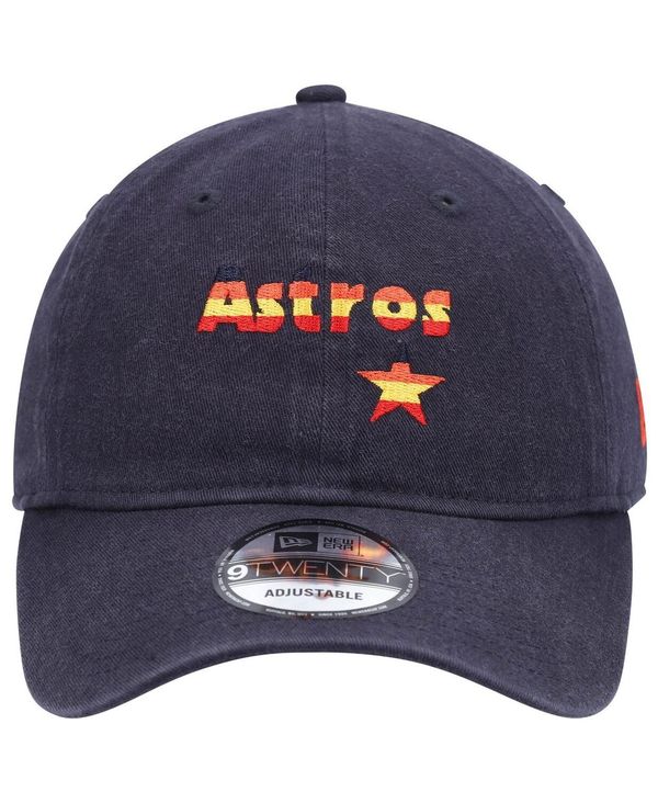 ニューエラ メンズ 帽子 アクセサリー Men's Navy Houston Astros Fashion Core Classic 9TWENTY Adjustable Hat Navy