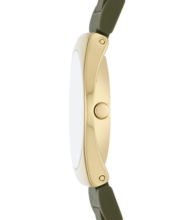 スカーゲン レディース 腕時計 アクセサリー Women's in Grenen Lille Green Made with 100% Recycled Ocean Plastics Link Bracelet Watch, 26mm Green