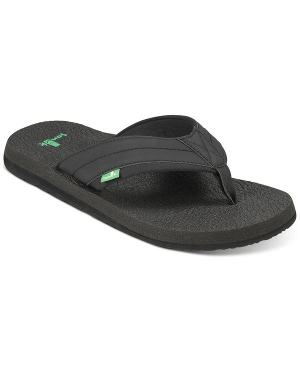 サヌーク メンズ サンダル シューズ Men's Beer Cozy 2 Flip-Flop Sandals Black