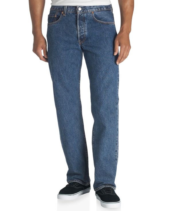 リーバイス メンズ デニムパンツ ボトムス Men 039 s 501 Original Fit Non-Stretch Jeans Dark Stonewash