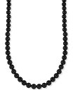 エスクァイア レディース ネックレス・チョーカー・ペンダントトップ アクセサリー Onyx (8mm) 30 Necklace Onyx