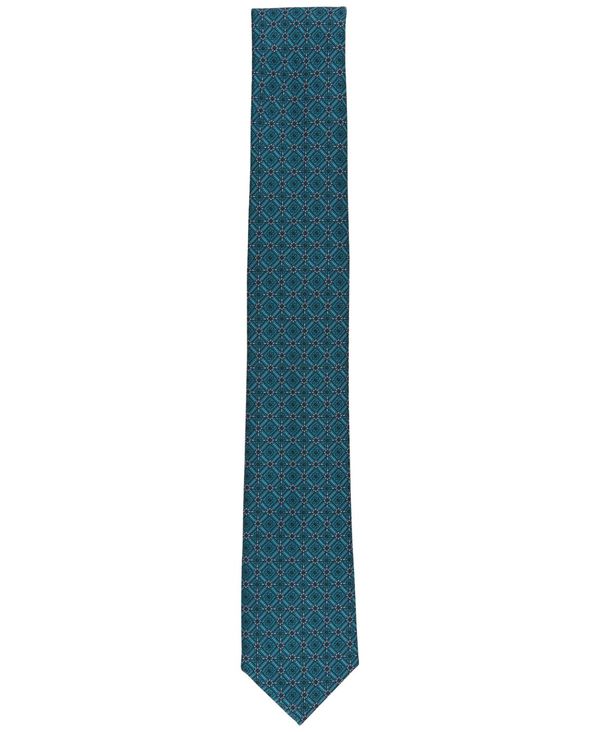 バースリー メンズ ネクタイ アクセサリー Men's Lenox Skinny Medallion Neat Tie, Created for Macy's Pink