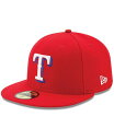 ニューエラ メンズ 帽子 アクセサリー Men's Texas Rangers Alternate Authentic Collection On-Field ...