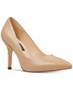 iCEFXg fB[X pvX V[Y Women's Flax Pointed Toe Pumps Barely Nude Leather