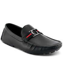 ゲス メンズ スリッポン・ローファー シューズ Men's Askers Pod Driver with G Ornament Slip On Slippers Black