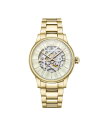 PlXR[ fB[X rv ANZT[ Women's Automatic Gold-tone Stainless Steel Bracelet Watch 36mm Gold-tone