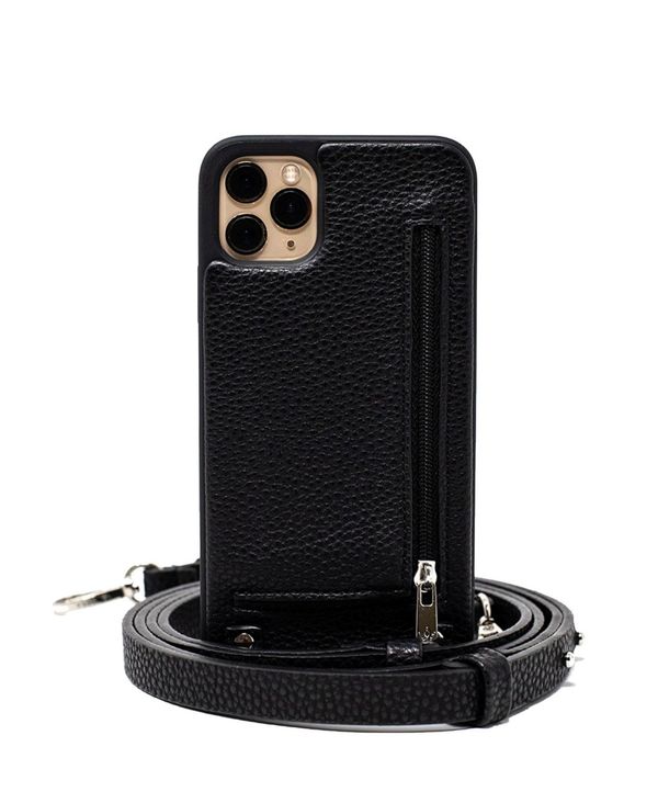 ヘラケース レディース PC・モバイルギアケース アクセサリー Women's Victoria iPhone 12 Pro Crossbody Case Black