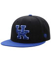 トップオブザワールド メンズ 帽子 アクセサリー Men's Black, Royal Kentucky Wildcats Team Color Two-Ton...