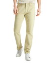 アルファニ メンズ カジュアルパンツ ボトムス Men 039 s Five-Pocket Straight-Fit Twill Pants, Created for Macy 039 s Pale Khaki