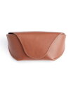 CX Y TOXEACEFA ANZT[ Suede Lined Sunglasses Carrying Case Tan