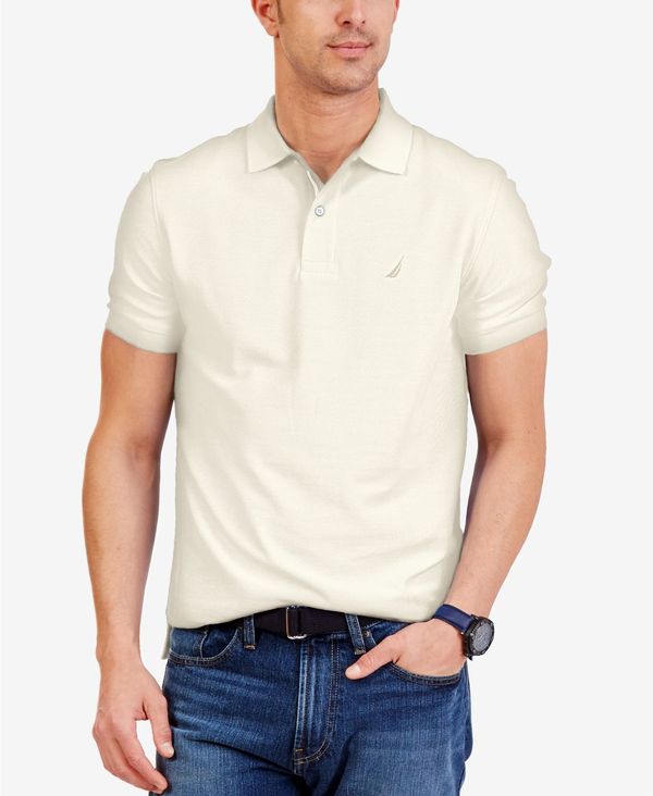 ʥƥ  ݥ ȥåץ Men's Sustainably Crafted Classic-Fit Deck Polo S...
