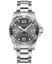 W Y rv ANZT[ Men's Swiss Automatic HydroConquest Stainless Steel and Ceramic Bracelet Watch 43mm No Color