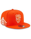 j[G Y Xq ANZT[ Men's Orange San Francisco Giants 2021 City Connect 9FIFTY Snapback Adjustable Hat Orange